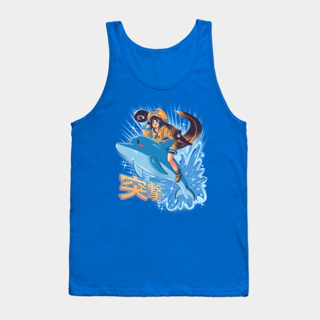 totsugeki!! Tank Top by CoinboxTees